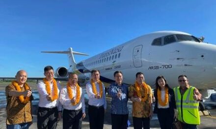 TransNusa launches commercial flights with its new ARJ21 from Jakarta to Bali