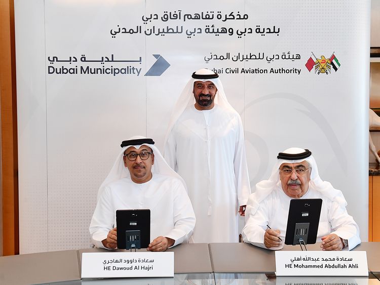 Dubai Civil Aviation Authority & Dubai Municipality ink pact for mapping drone flight routes