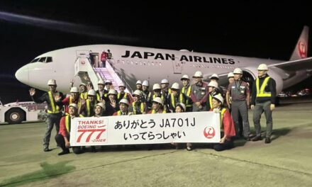 Japan Airline retires its second last B777-200ER