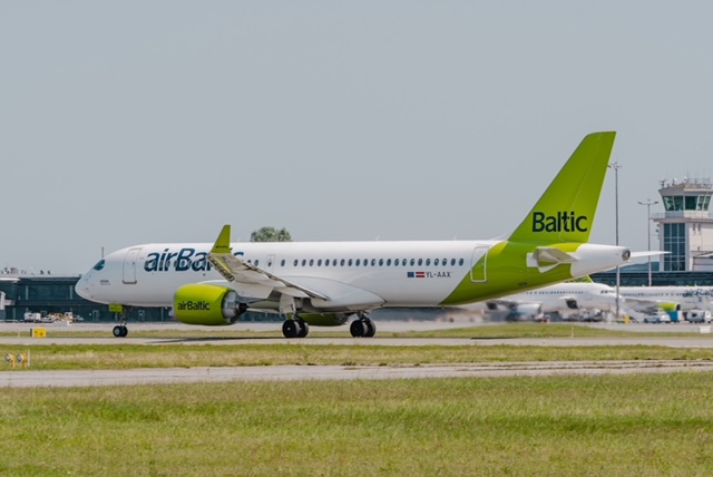 airBaltic reports positive booking trends  
