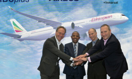 Ethiopian Airlines selects Airbus integrated satellite connectivity HBCplus for new A350 fleet