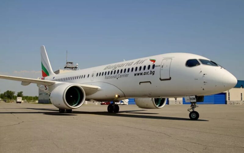 Bulgaria Air takes delivery of its first A220 from Air Lease Corporation