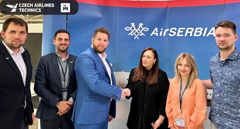 Air Serbia signs Czech Airlines Technics for Wheels & Brakes support