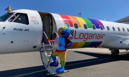 Loganair unveils UK’s first ‘Pride Jet’