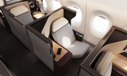 Qantas unveils cabin design of A350 project sunrise flight with special wellbeing zone