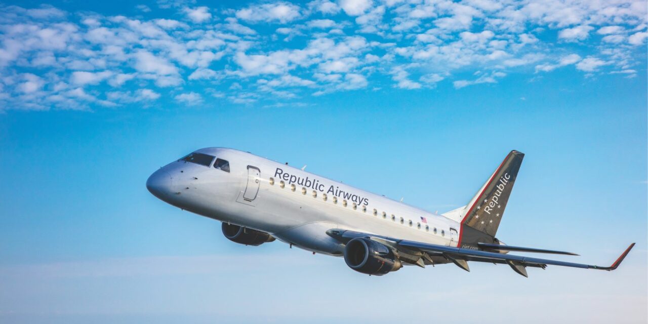 Republic Airways places order of 37 CF34-8E engines for its E-jets fleet with GE Aerospace