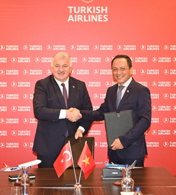 Vietnam Airlines sign codeshare with Turkish Airlines expanding flight options for passengers