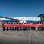 CALC Delivers First of three new A321neo to Xiamen Air