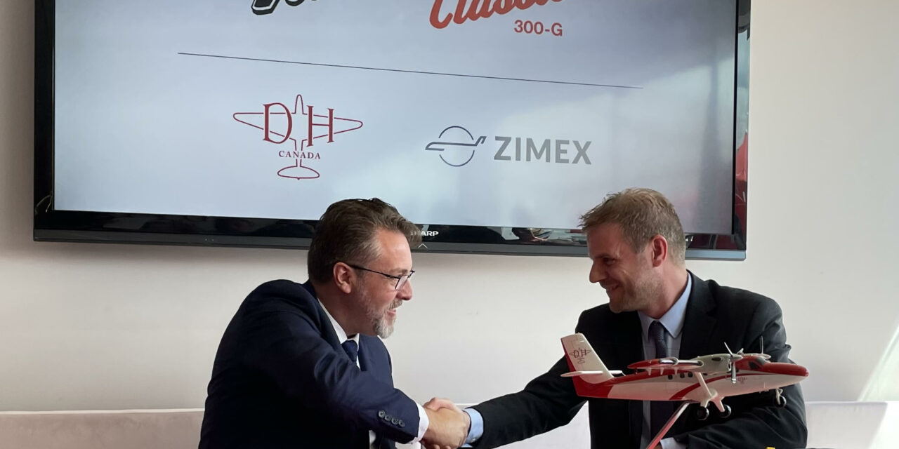 Zimex signs purchase agreement of two new Twin Otter Classic 300-G