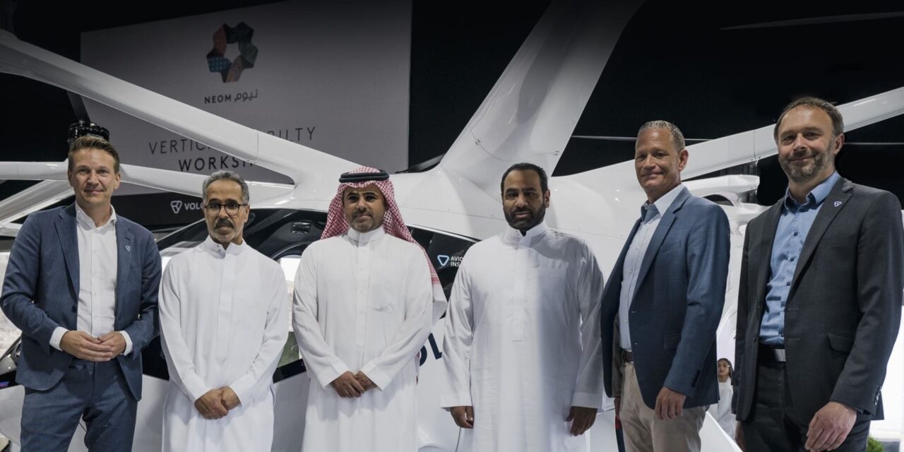 NEOM and Volocopter completes series of air taxi test flights in Saudi Arabia