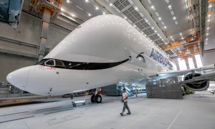 Airbus unveils first look of its sixth and final BelugaXL fresh from paint shop