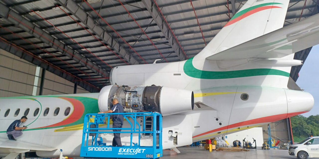 ExecuJet MRO Malaysia sees high demand on Dassault Falcon heavy maintenance