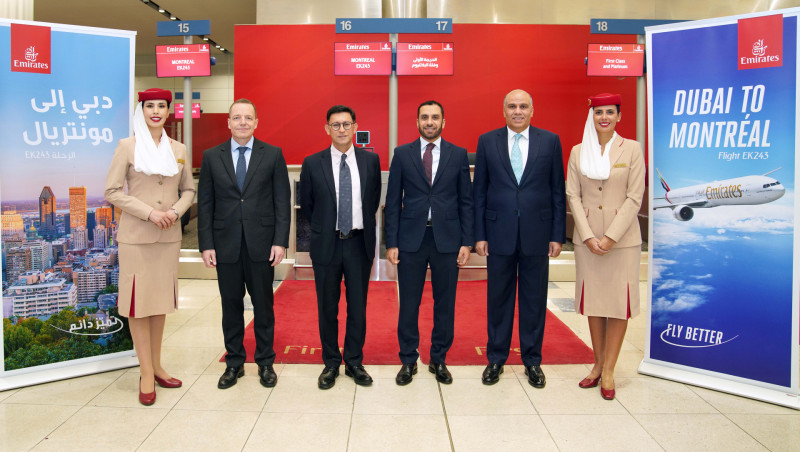 Emirates inaugurates new daily Montreal route