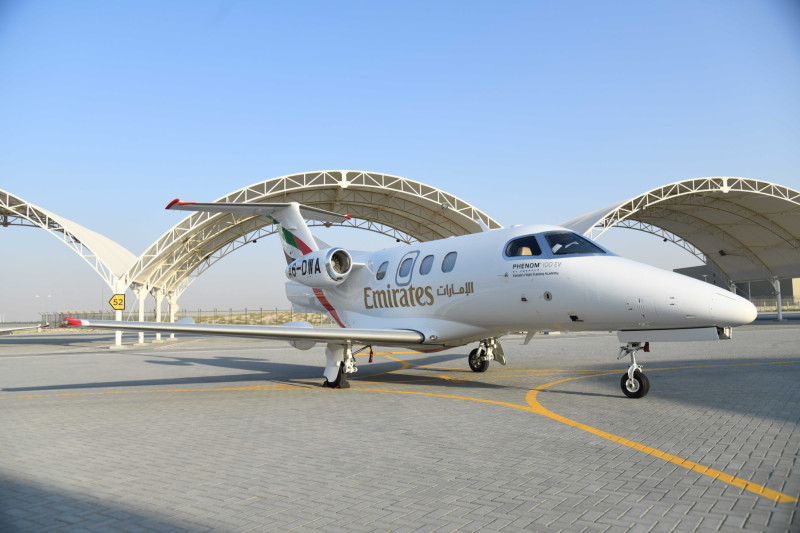 Emirates launches on-demand regional charter service with Phenom 100