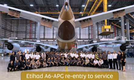 Etihad Engineering completes 6-year heavy maintenance check on A380 for its return to service