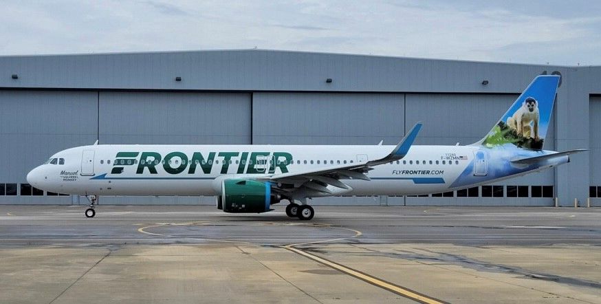 ACG delivers one A321neo to Frontier Airlines