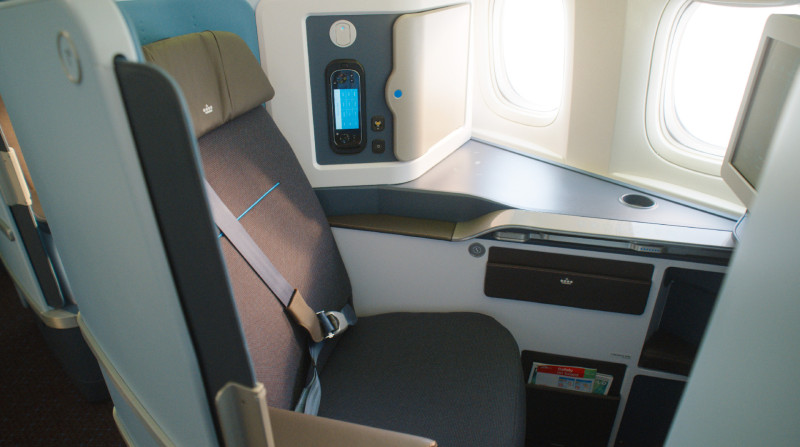 KLM Royal Dutch unveils the new World Business Class seats
