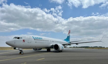 Luxair receives its first Boeing 737MAX 8