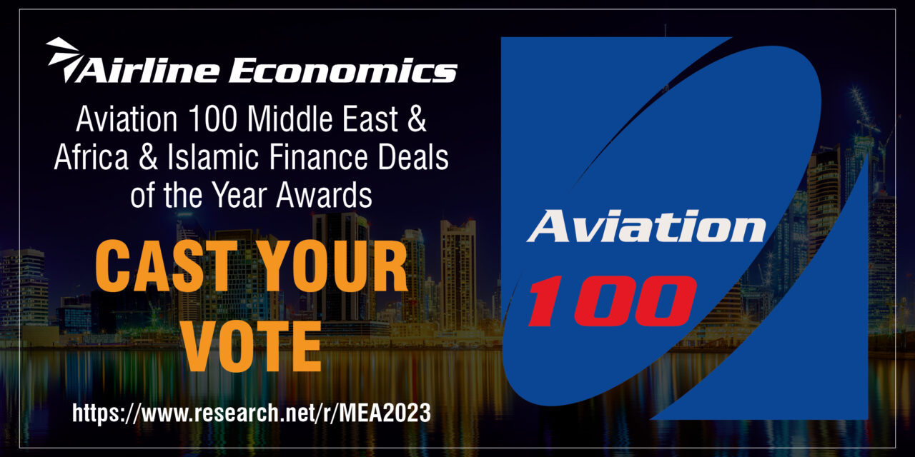 VOTING NOW OPEN for the AVIATION 100 Middle East & Africa Awards 2023