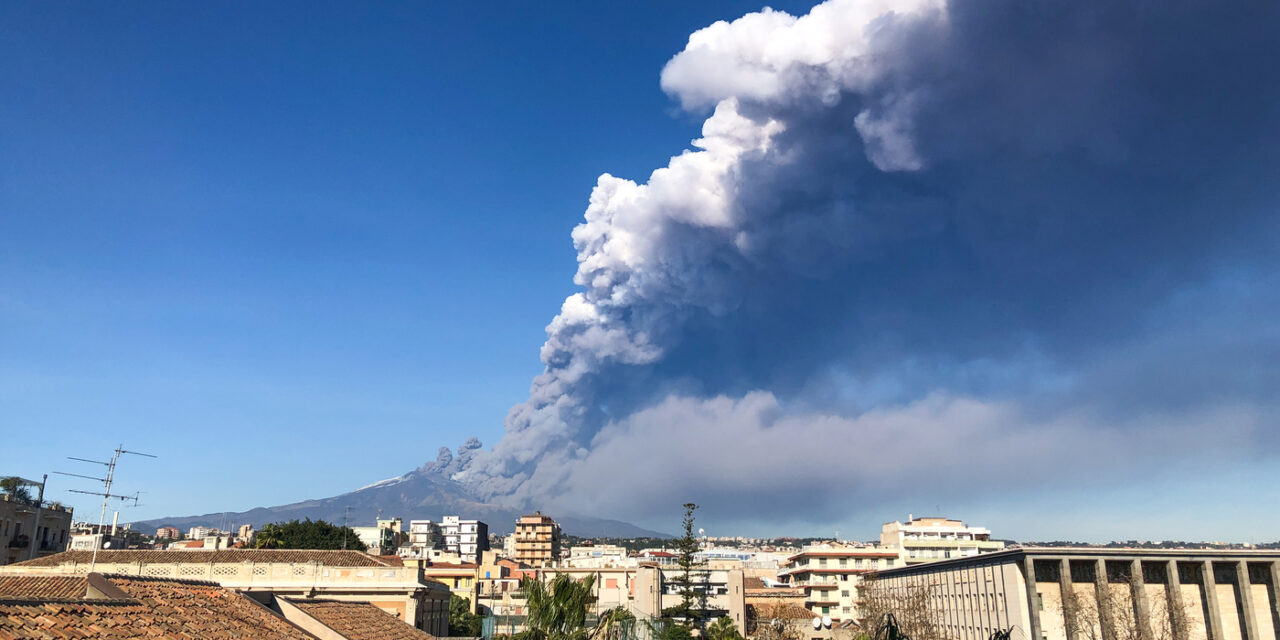 Sicily’s Catania Airport closed due to volcanic eruption; 235 flights cancelled