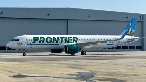 ACG delivered fifth of the seventh A321neo to Frontier Airlines