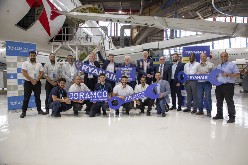 Ryanair signs five-year heavy maintenance deal with Joramco