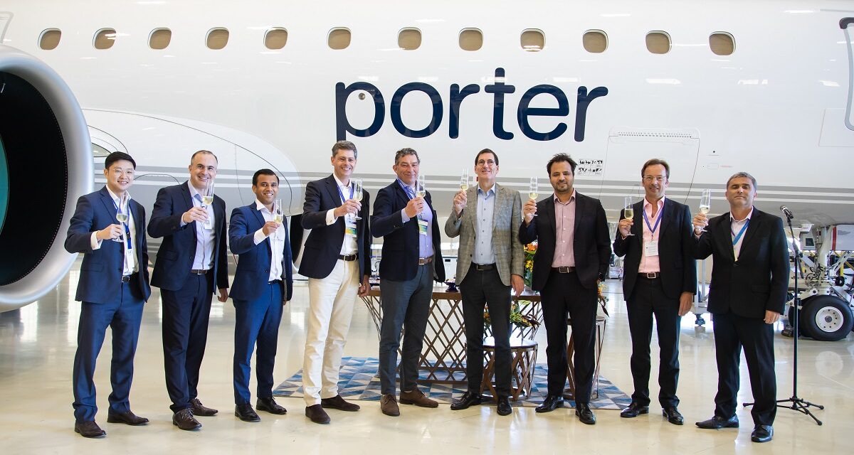 TrueNoord takes delivery of fourth E195-E2 for Porter Airlines