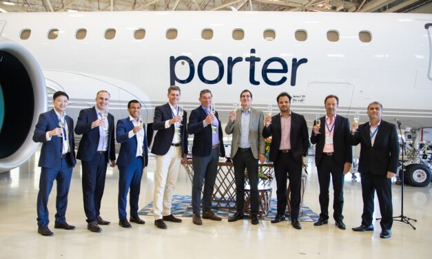 TrueNoord takes delivery of fourth E195-E2 for Porter Airlines