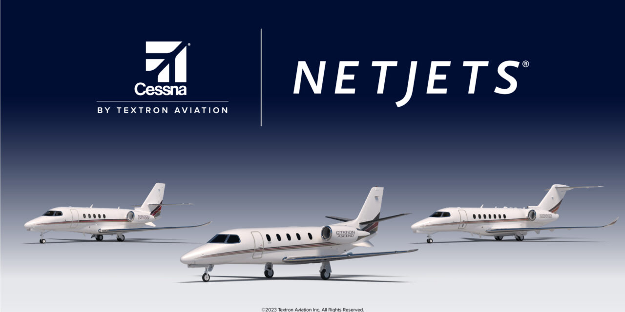 Textron and NetJets sign record-breaking fleet agreement for up to 1,500 Cessna Citation jets