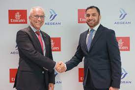 Emirates and AEGEAN extend codeshare