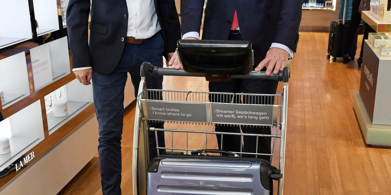 First smart baggage trolleys introduced at Munich Airport