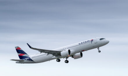 LATAM receives its first A321neo and adds an additional order for 13 aircraft