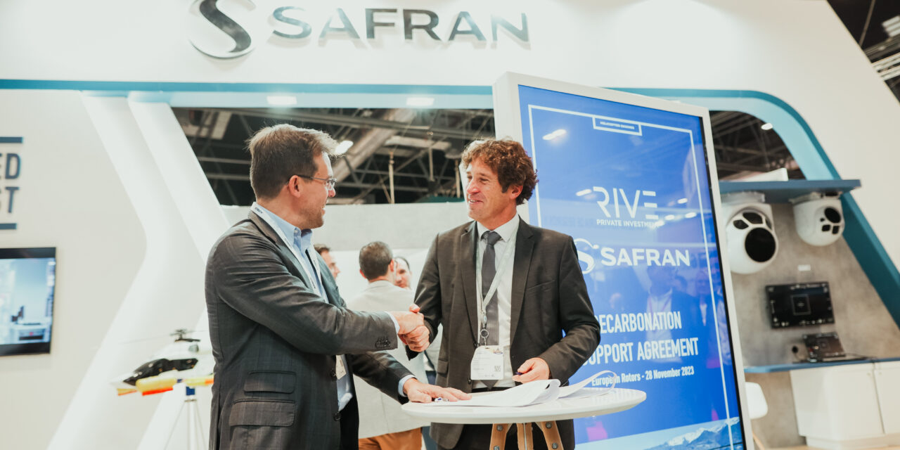 Safran and RIVE Private Investment to collaborate on decarbonisation initiatives