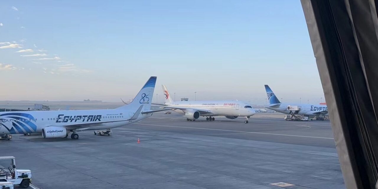 China Eastern Airlines launches direct route between Shanghai and Cairo