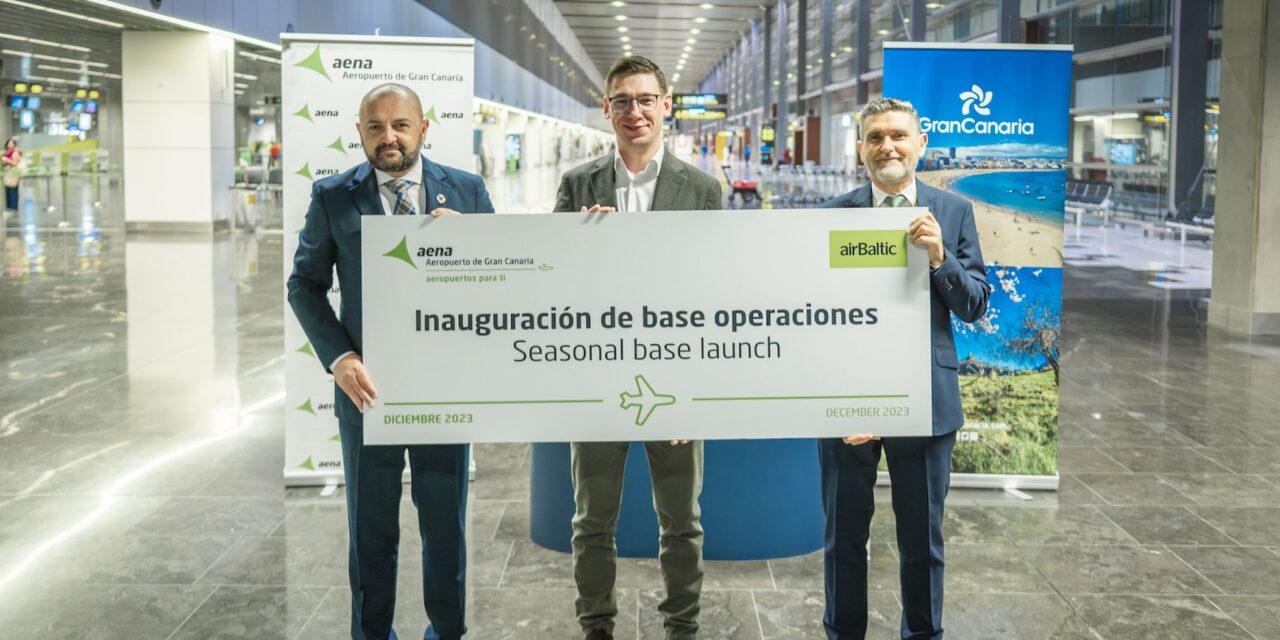 airBaltic opens seasonal base in Gran Canaria