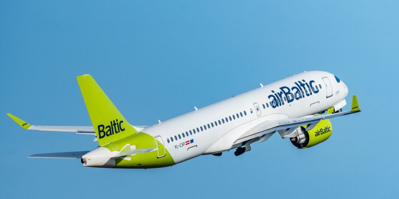 airBaltic passengers up 21% November 2023
