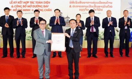 Vietjet and Lao Airlines enter into partnership, Vietjet announces new direct route to Laos