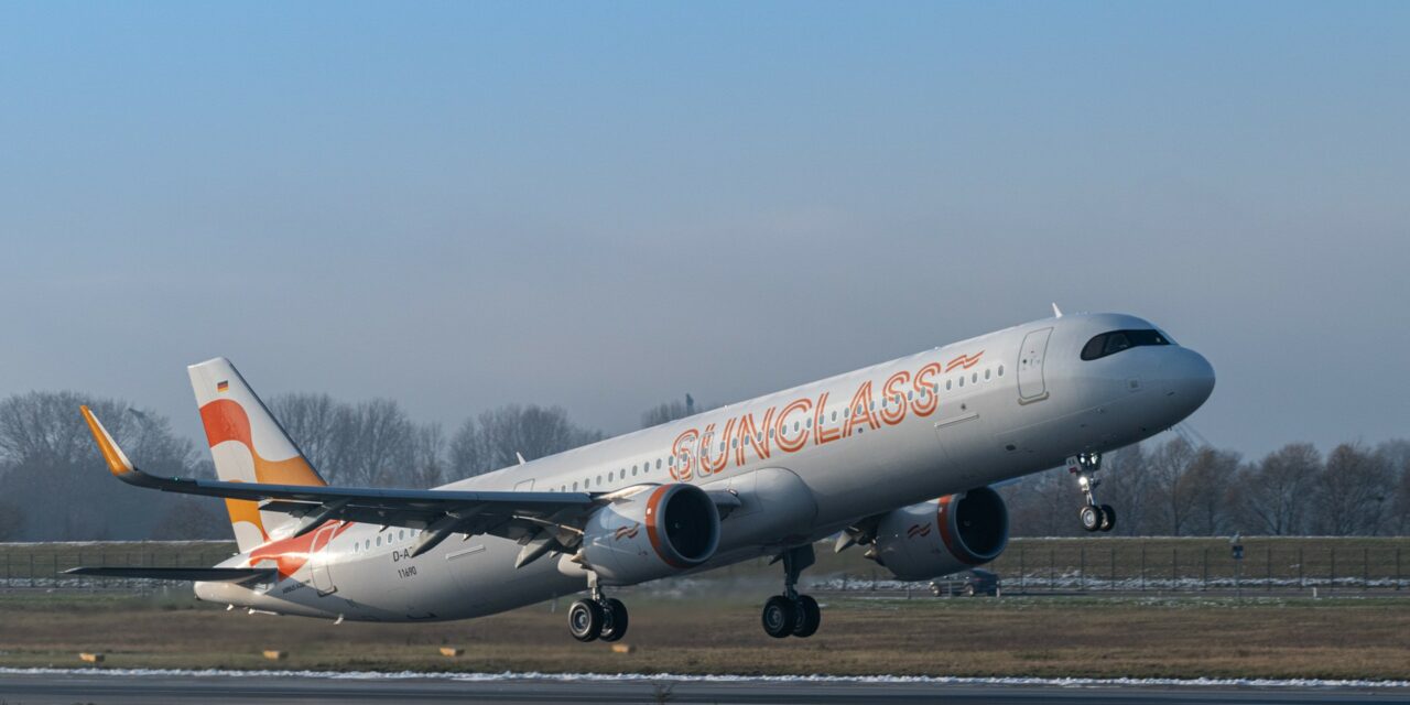 Sunclass Airlines receives first A321neo