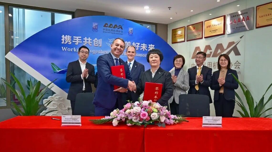 ACI and CCAA ink agreement to strengthen Chinese airports