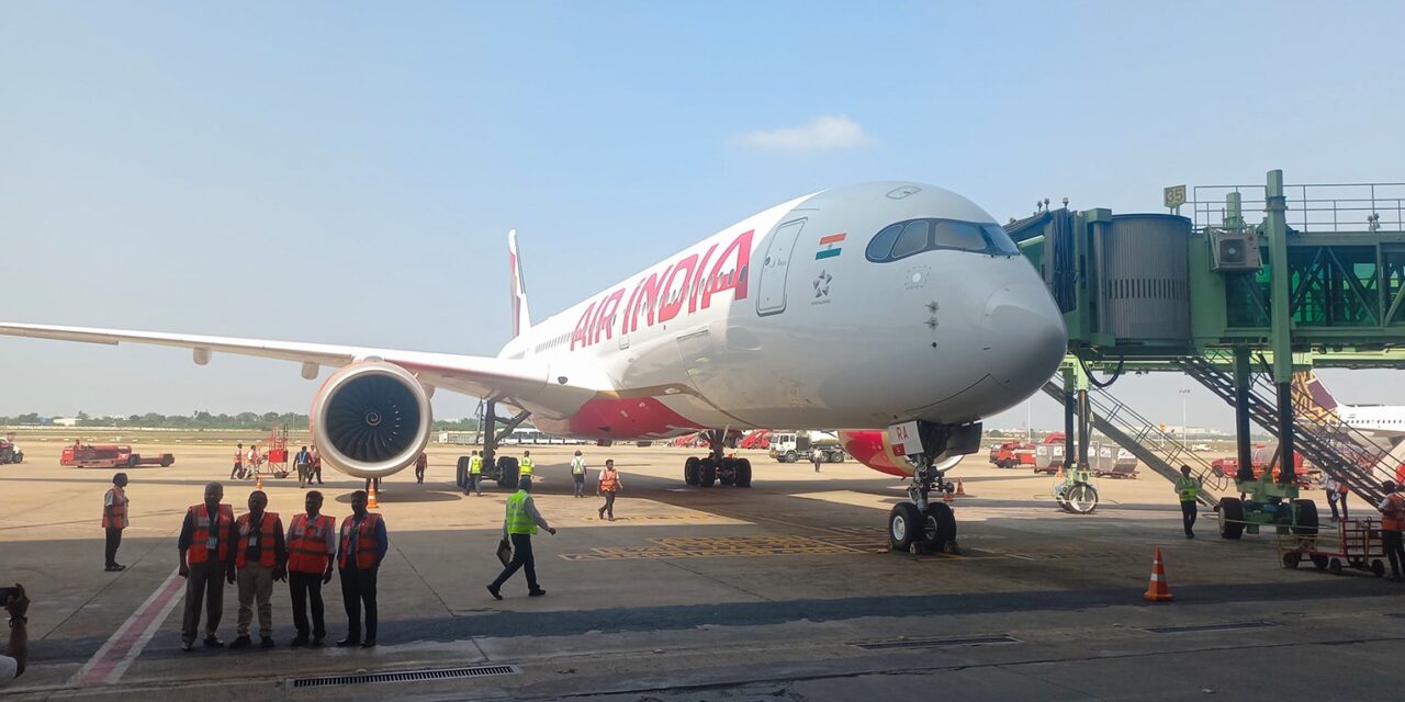 Air India’s first A350 begins operations