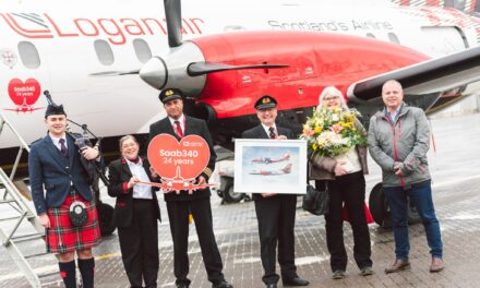 Loganair CEO steps down as airline retires final Saab aircraft