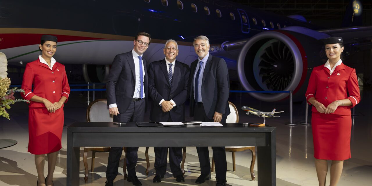 Azorra delivers first two E195-E2s to Royal Jordanian Airlines