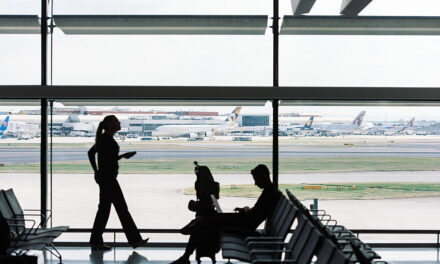 Global air travel traffic rose 37% in 2023