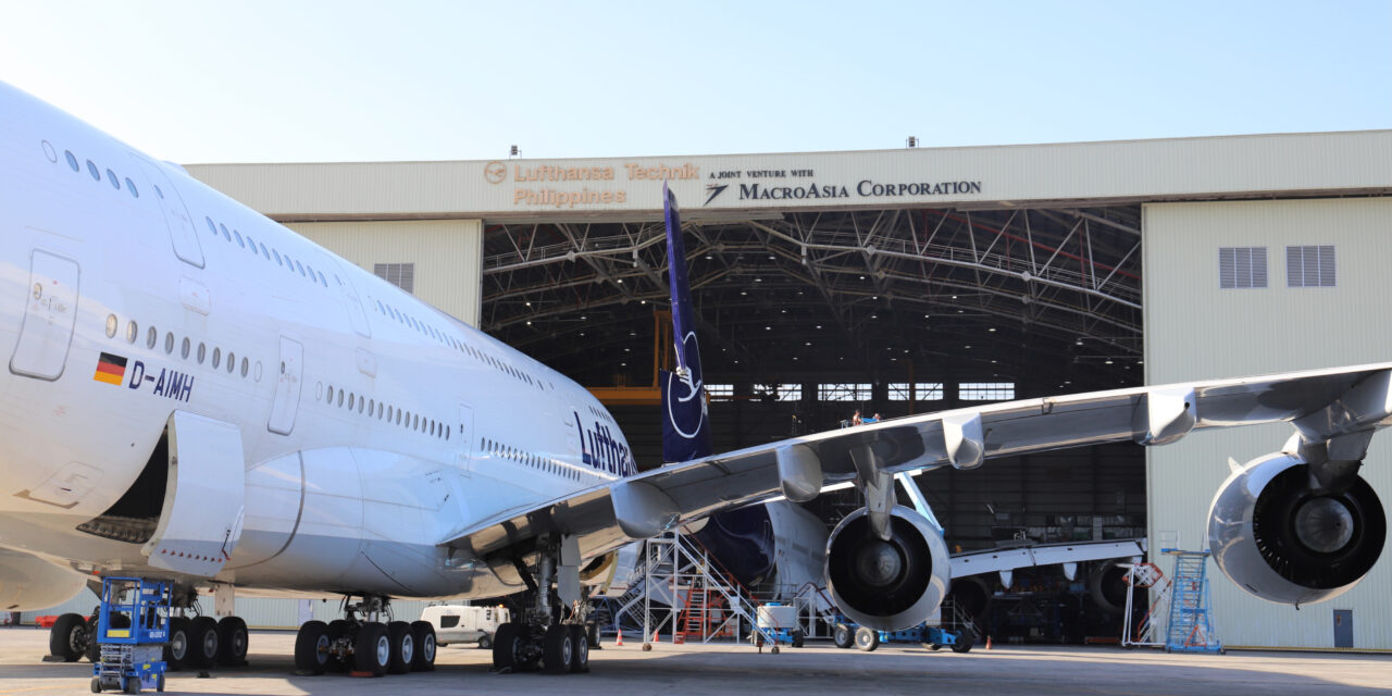 Lufthansa Technik completes first 12-year A380 check