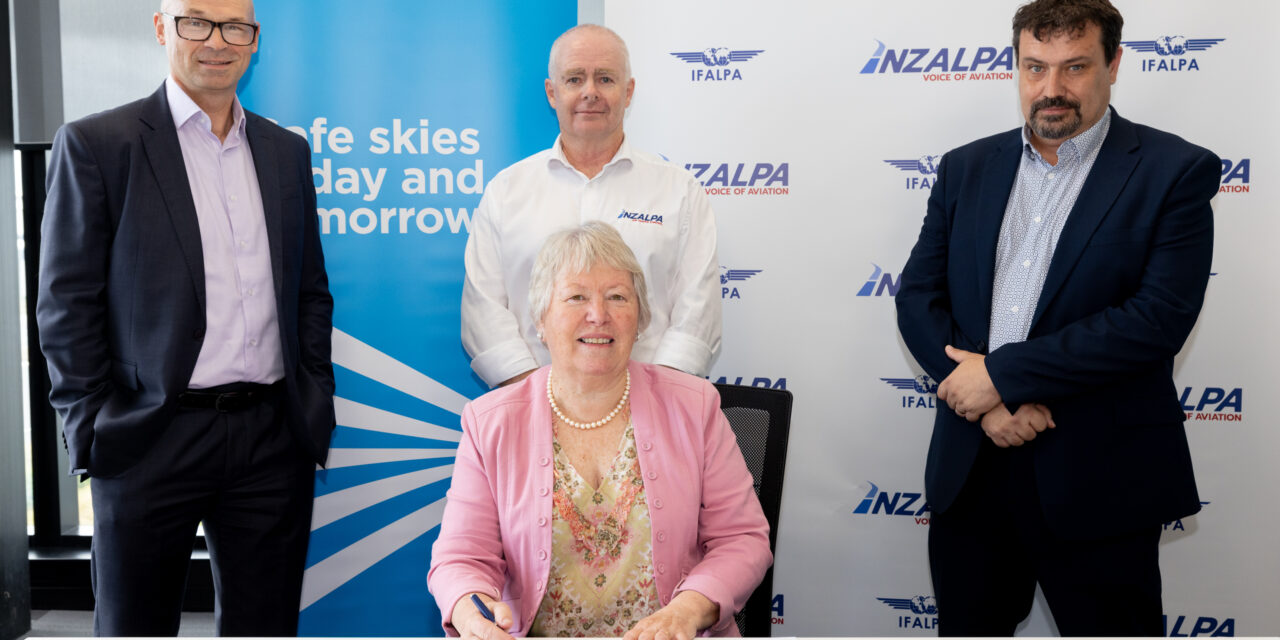 Airways New Zealand and NZALPA ink strategic partnership