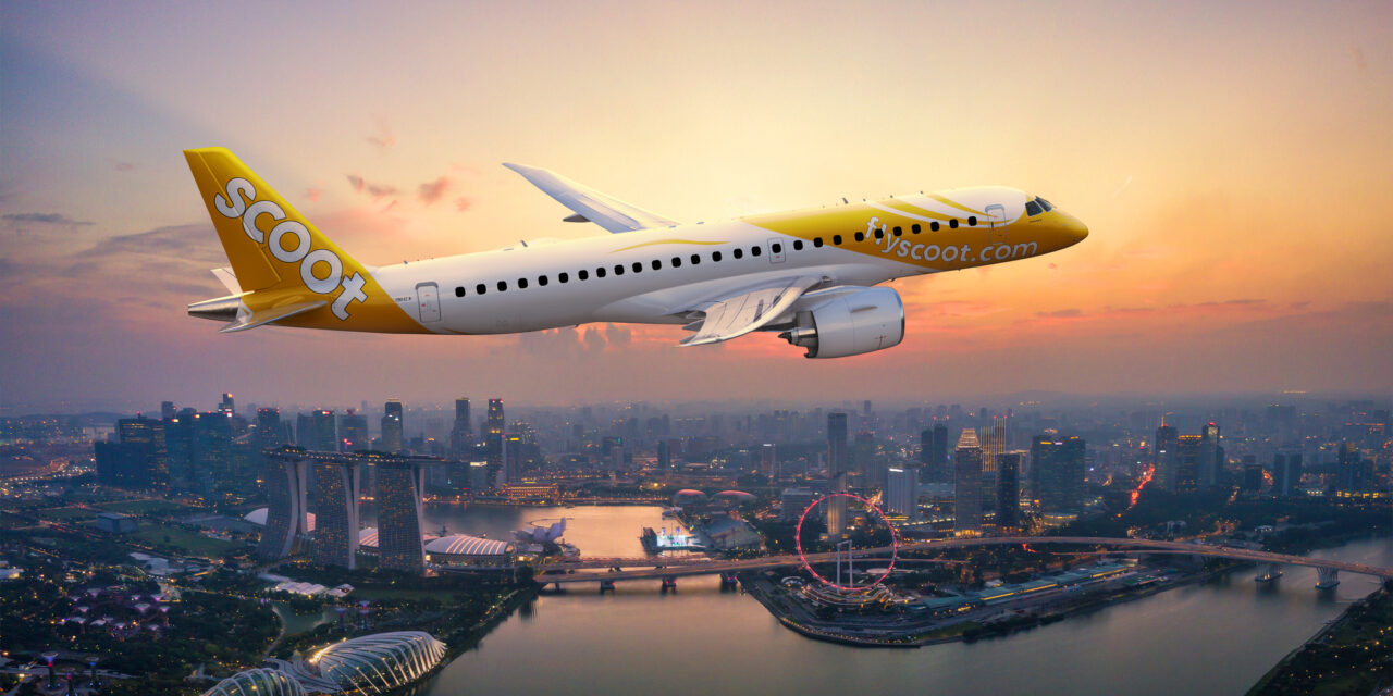 Embraer and Scoot ink collaborative inventory planning agreement