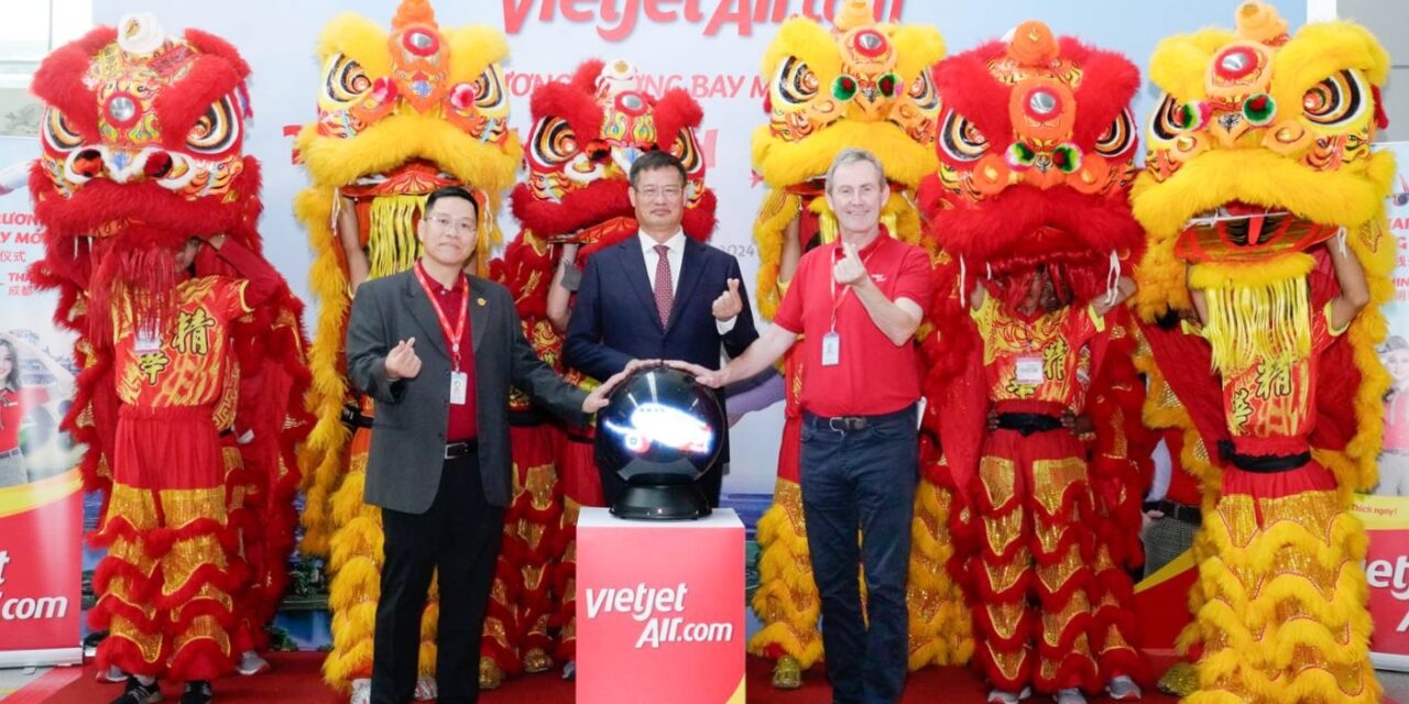 Vietjet launches Ho Chi Minh to Chengdu service