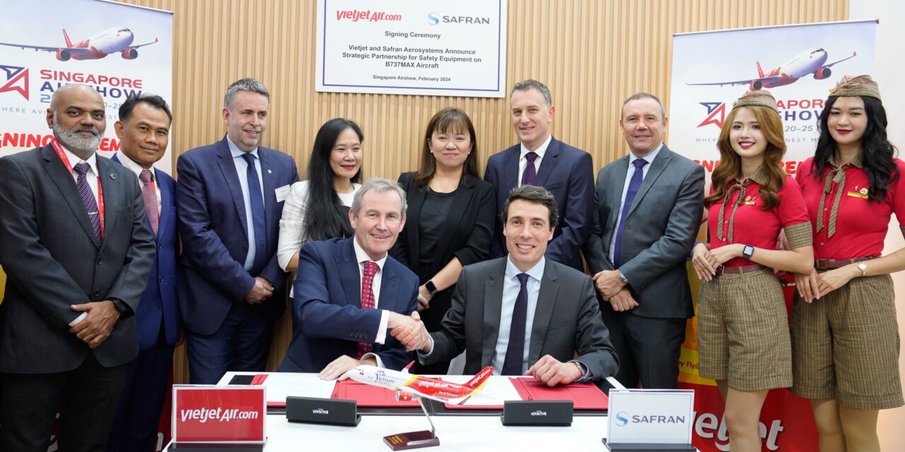 Vietjet and Safran partner for 737 MAX safety equipment