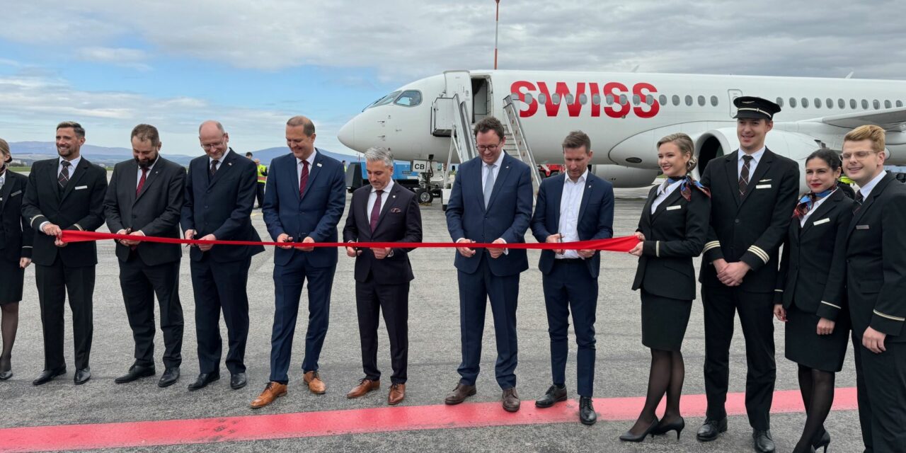 SWISS operates inaugural Zurich – Košice route