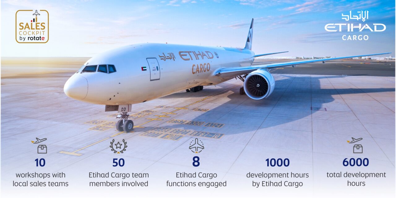 Etihad Cargo launches digital Sales Cockpit tool